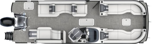 Barletta Lusso floorplan overhead