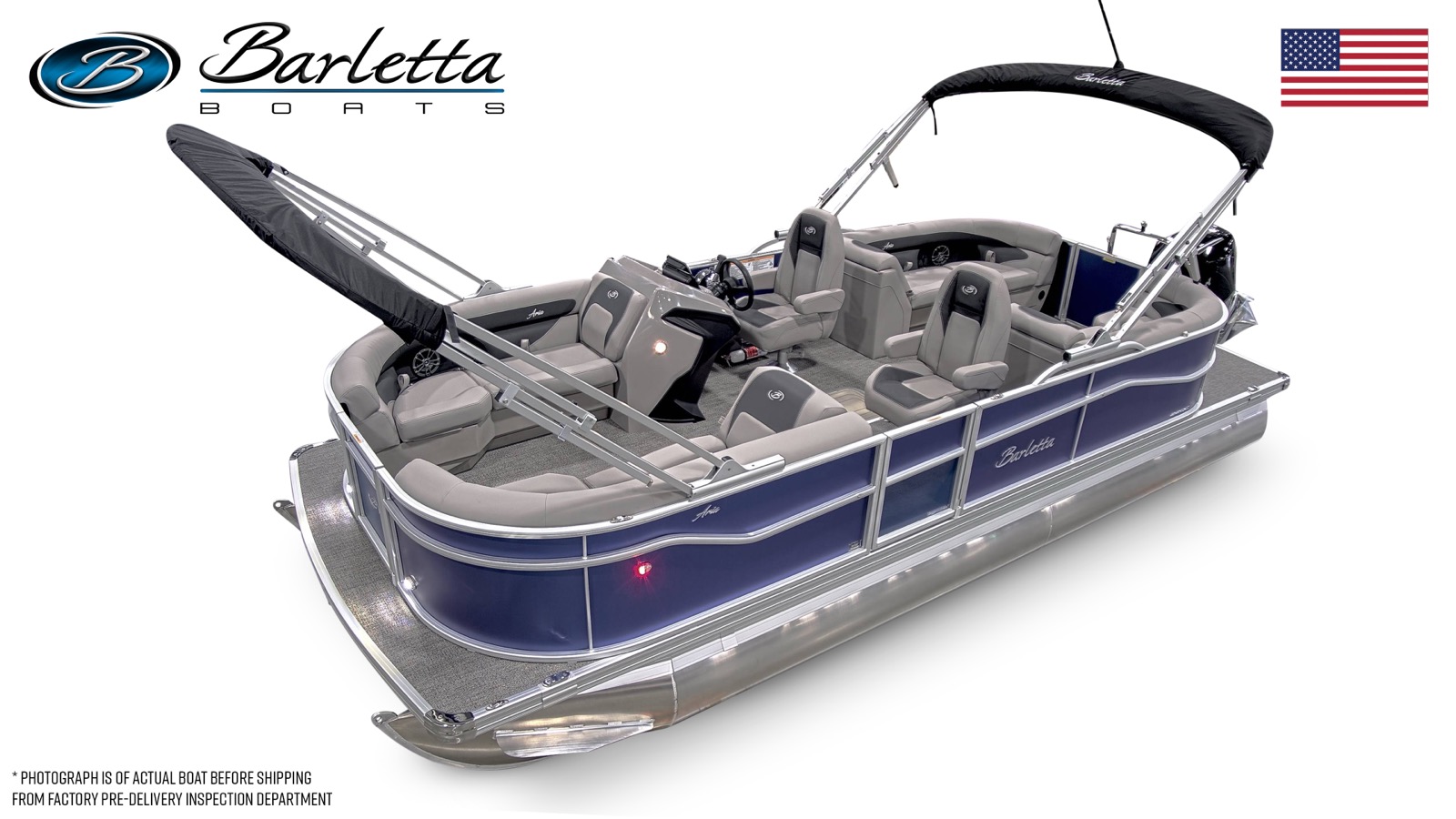 New pontoon boats at The Boat Brokers, Lake Havasu City