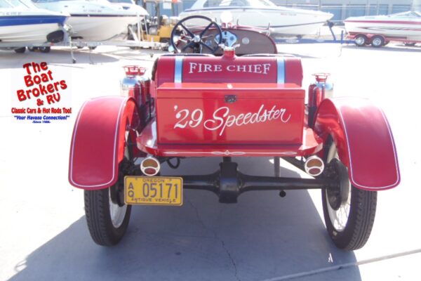 1929 Ford Speedster Firechief Model A pickup