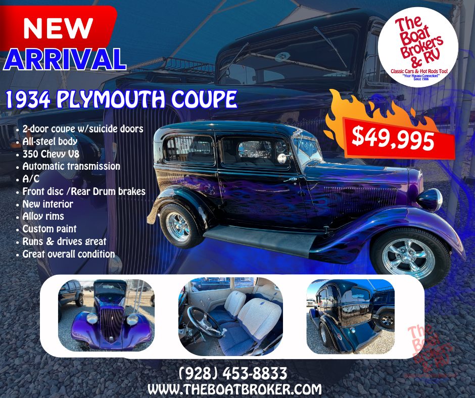 1934 Plymouth 2Dr Coupe